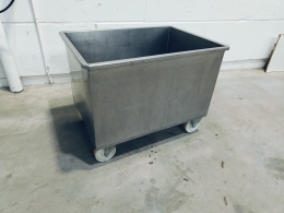 s/s mobile tub - 106x76x81 cm 